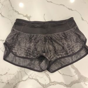 Lululemon Speed Shorts, size 4